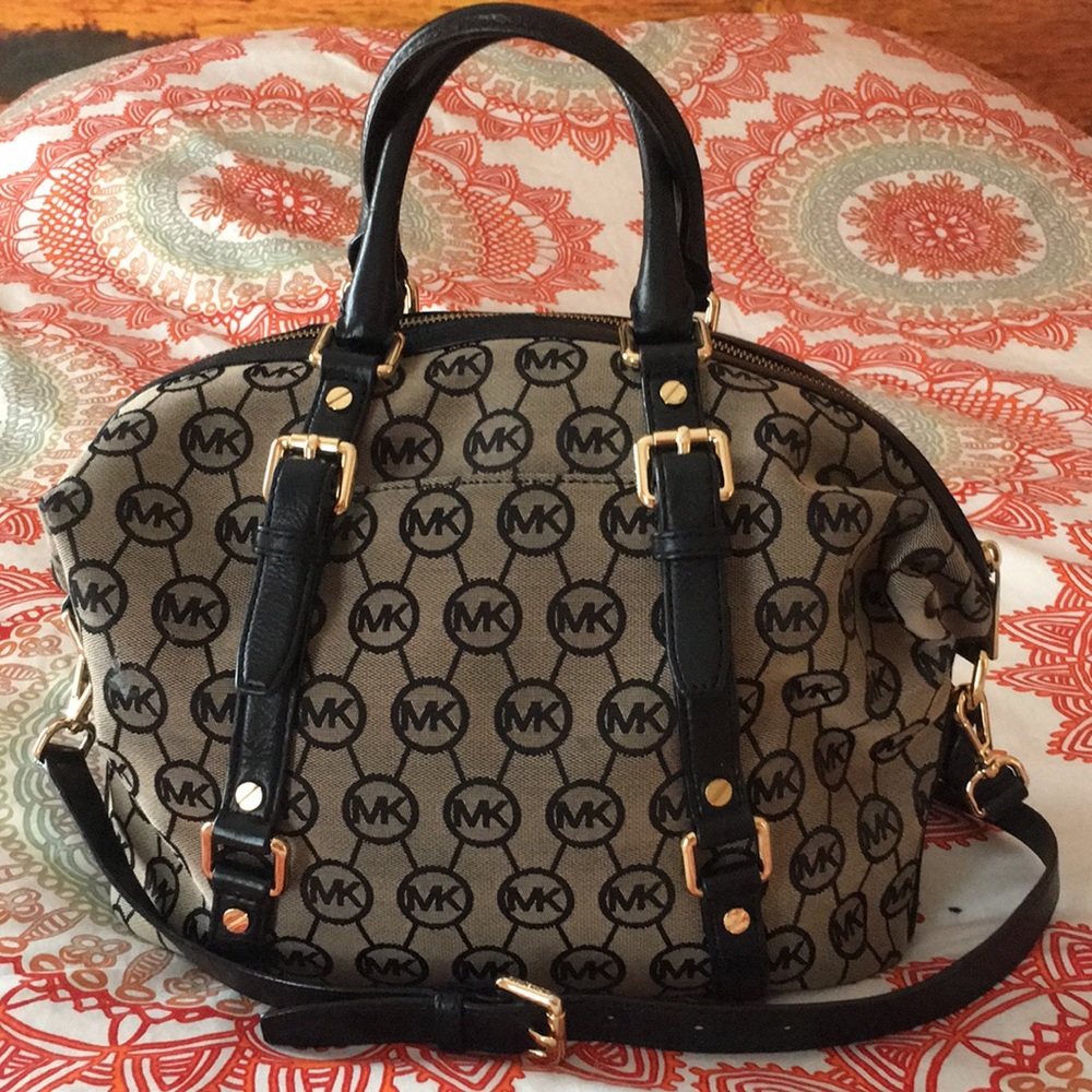 MK MONOGRAM BEDFORD SATCHEL